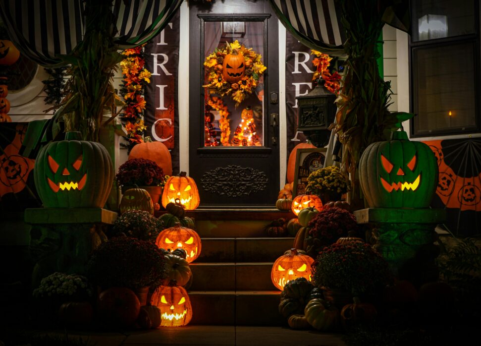 Halloween Scary Front Door